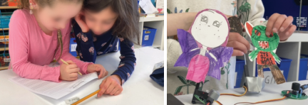 fairy and troll story panels
