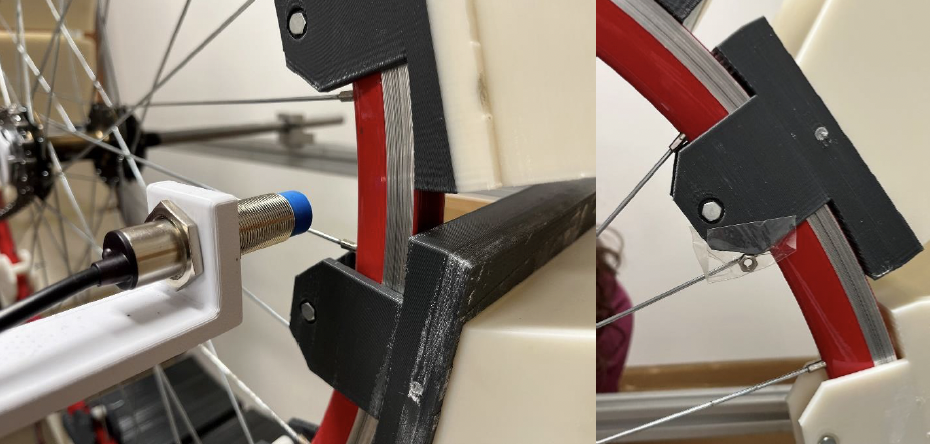 frame tracking with proximity sensor
