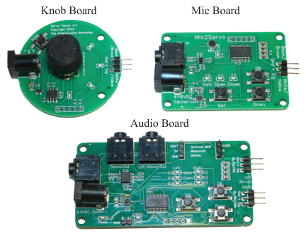 paper animatronics control boards
